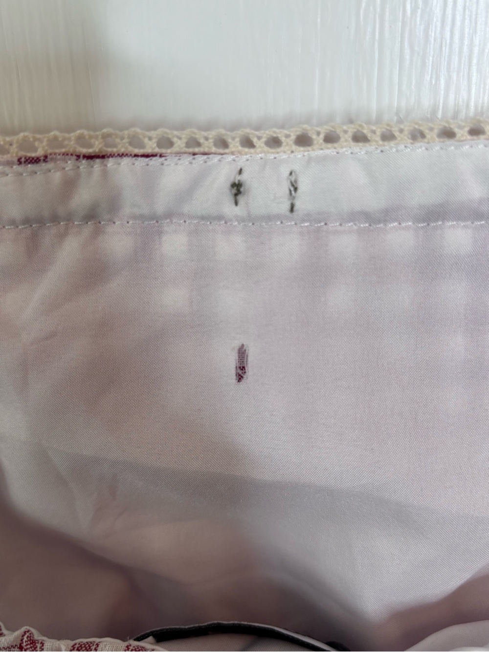 Princess Polly Pink Gingham Mini Dress with Cream Trim - Picture 12 of 12